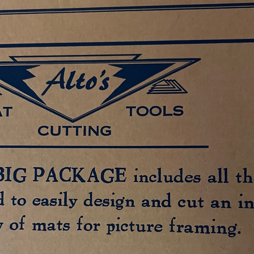 Alto’s Frame Mat Cutter